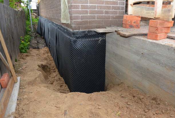 Crawl space vapor barrier installation in Newton, WI
